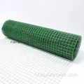 Groene PVC gecoate gelaste draadgaasrol